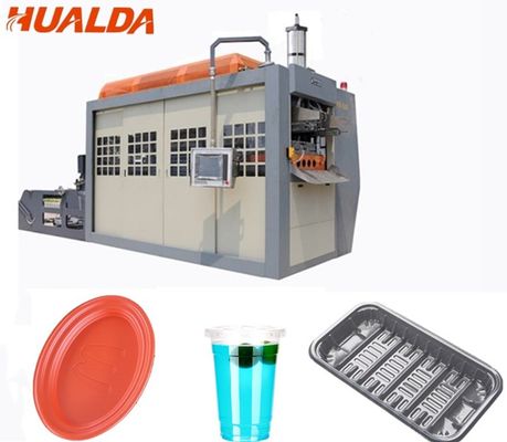 Máy tạo hình cốc nhựa dùng một lần 25 - 35 Kiểm soát PLC nhà cung cấp
