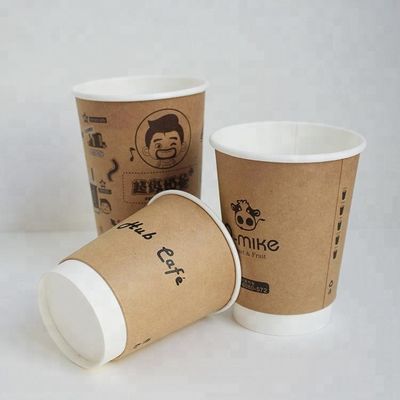 Logo tùy chỉnh in cốc nước giấy dùng một lần cho khách sạn nhà cung cấp
