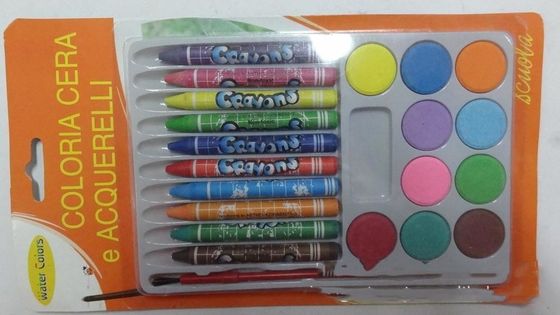 Nhựa Kids Patels Vẽ Pastel chèn khay ép nóng nhà cung cấp