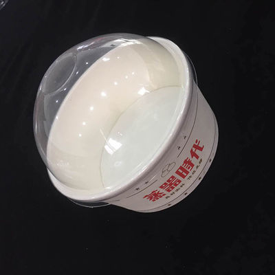 rõ ràng loại thực phẩm nhỏ PP nhựa tròn vòm nắp nắp hình thành máy làm cho bữa ăn trưa nóng nhà cung cấp