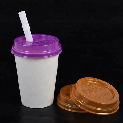 Cốc nhựa nắp đậy nắp máy đục lỗ cho đồ uống nóng nhà cung cấp