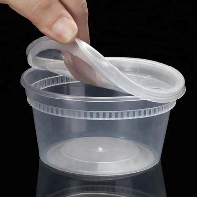 Mini thân thiện với môi trường pp nhựa dùng một lần trong suốt có nắp đậy nắp nhà cung cấp
