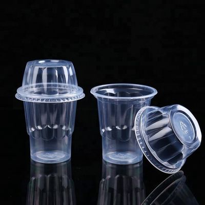 Cốc nhựa PET trong suốt giá rẻ 10oz thân thiện với môi nhà cung cấp