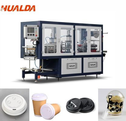 Máy tạo nắp nhựa dùng một lần tự động Độ dày tấm 0,1 đến 1,5 Mm nhà cung cấp